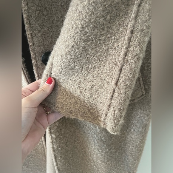 Zara Teddy Long Coat Winter - Picture 7 of 7